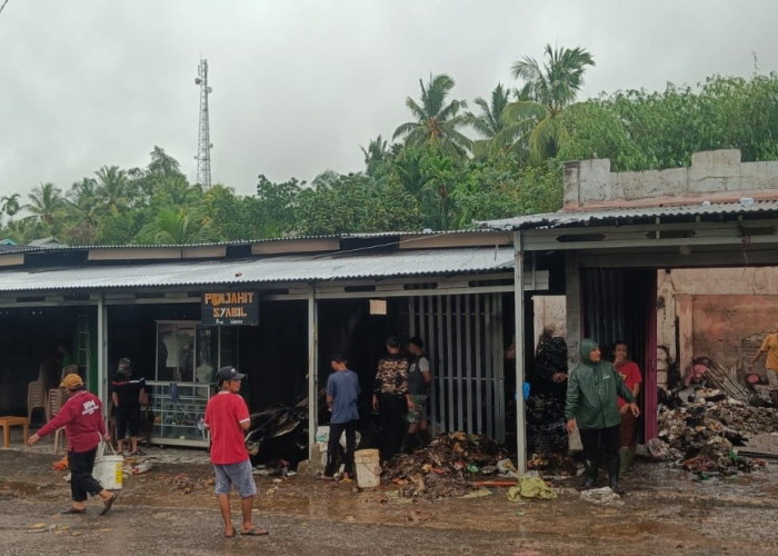 5 Ruko di Seluma terbakar