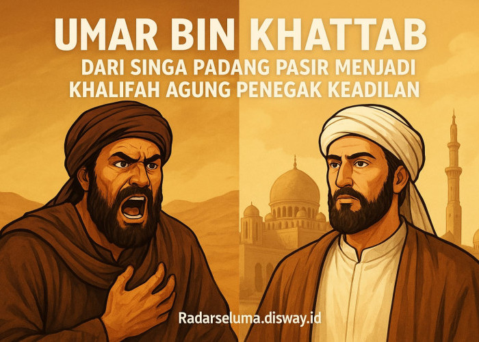 Kisah Umar bin Khattab: Dari Singa Padang Pasir Menjadi Khalifah Agung Penegak Keadilan