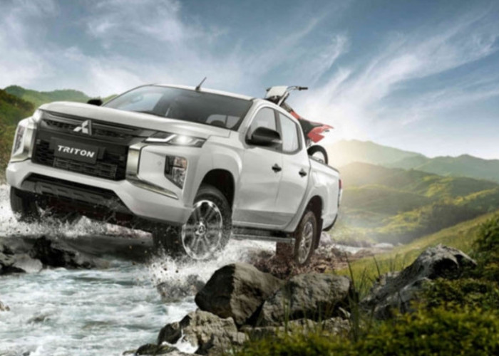 Mitsubishi New Triton dengan design Dynamic Shield Membuat Kesan Tangguh dan Populer