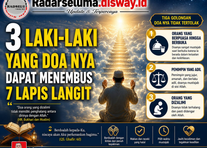 3 Laki-Laki yang Doanya Menembus Tujuh Lapis Langit: Siapa Saja Mereka?