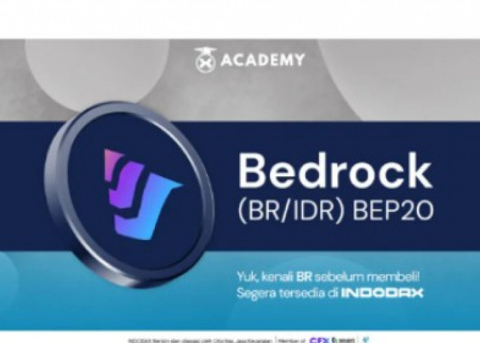 Krypto Bedrock (BR) Kini Hadir di INDODAX!