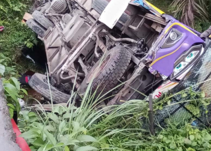  Kecelakaan Bus  Putra Simas,  14 Luka Berat. Yang Meninggal Warga Kepahiang