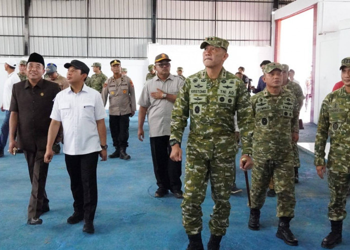   Pangdam XXI/Radin dan Walikota Bengkulu Tinjau Pembangunan KDKMP