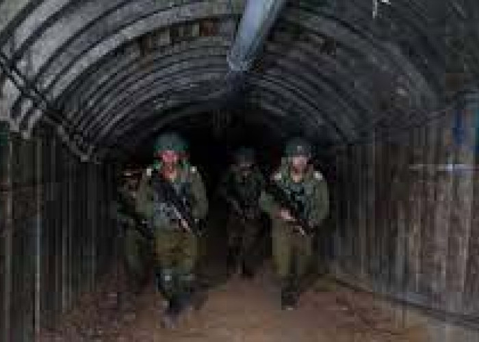 Hamas Makin Terdesak,  Terowongan Terbesar Hamas Ditemukan IDF