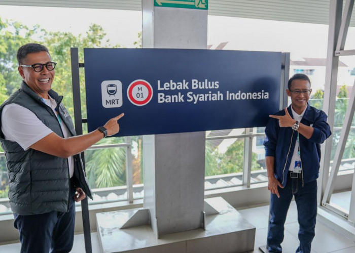Stasiun MRT Lebak Bulus Resmi menjadi Stasiun Lebak Bulus-Bank Syariah Indonesia