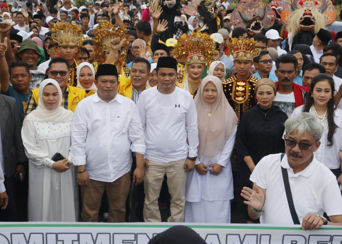 Erjon Daftarkan diri Sebagai Calon Kepala Daerah Seluma 2024, Program 1000 Jalan Mulus Dilanjutkan!