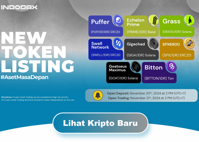 Kripto Baru Echelon Prime (PRIME) Sudah Listing di INDODAX!