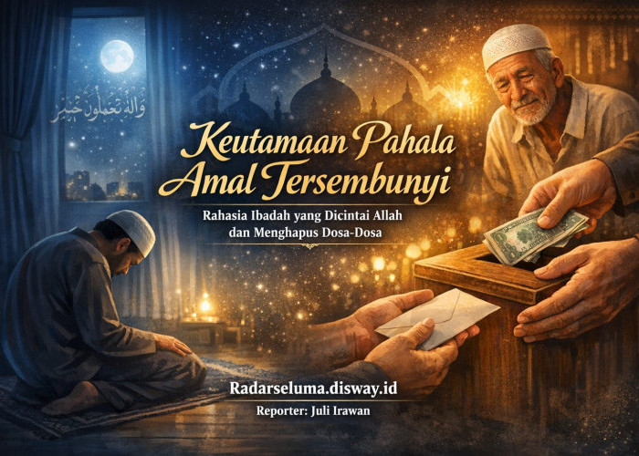 Keutamaan Pahala Amal Tersembunyi: Rahasia Ibadah yang Dicintai Allah dan Menghapus Dosa-Dosa