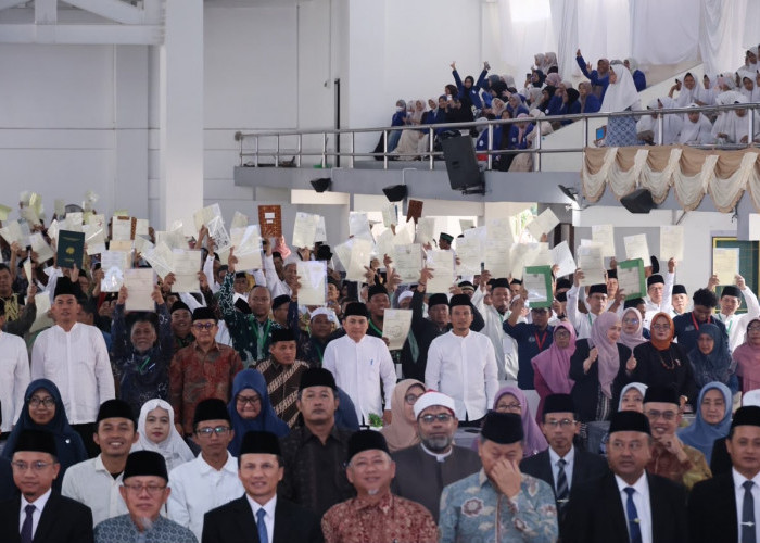 Selembar Sertipikat Menjaga Amanah Tanah Wakaf  