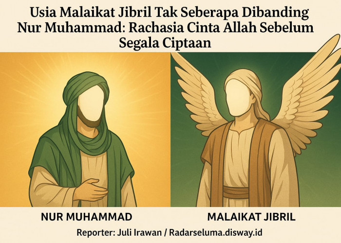 Usia Malaikat Jibril Tak Seberapa Dibanding Nur Muhammad: Rahasia Cinta Allah Sebelum Segala Ciptaan