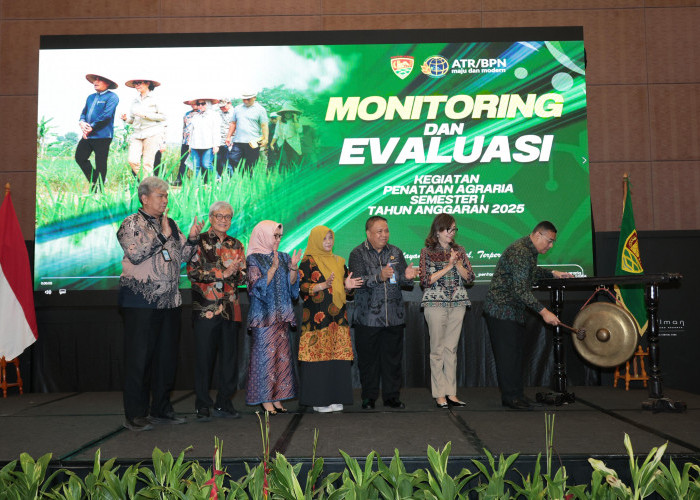 Monev Penataan Agraria Semester I 2025, Wamen Ossy Tekankan Pentingnya Penataan Akses