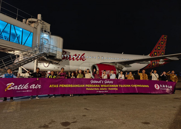   Batik Air Terbangkan Wisatawan Menuju Chongqing! Melalui Penerbangan Jakarta - Kunming