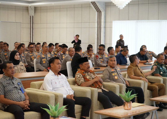   Wakil Gubernur Paparkan 21 Program Unggulan Pemprov di Rapim Polda Bengkulu