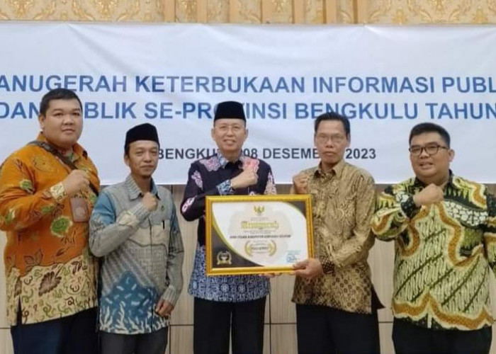 Pemkab Bengkulu Selatan Raih Anugerah  BPPMI