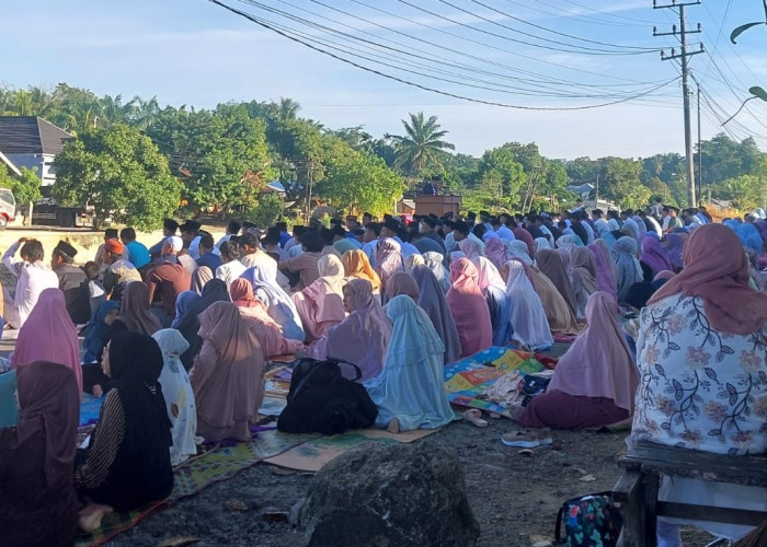 Sebagian Warga Lubuk Kebur Seluma  Gelar Salat Id di Jumat 20 Maret 2026