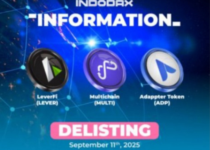 Indodax Delisting LEVER, MULTI, & ADP