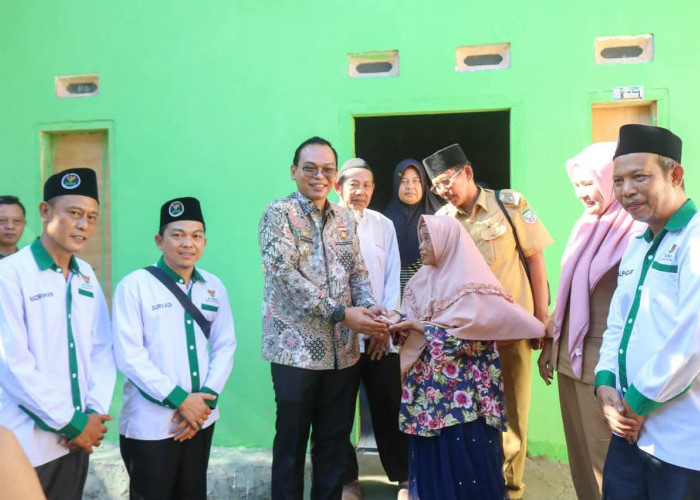Selesai Dibangun, Baznas bersama Bupati Seluma Serahkan Rumah Bantuan ke Warga Penago Baru