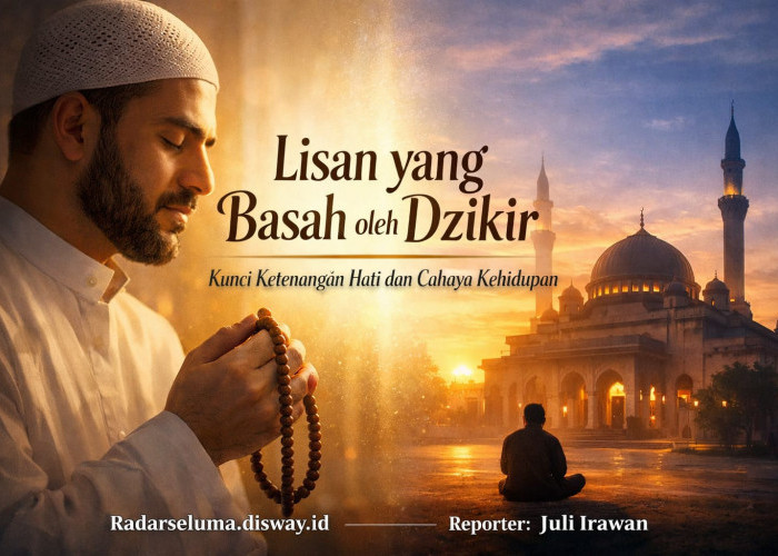 Lisan yang Basah oleh Dzikir: Kunci Ketenangan Hati dan Cahaya Kehidupan Seorang Mukmin