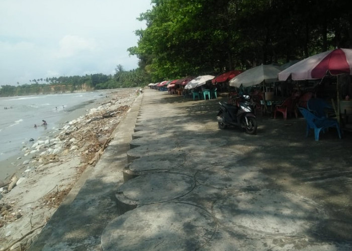 Pasar Bawah Pantai Manna Favorit Bagi Masyarakat 