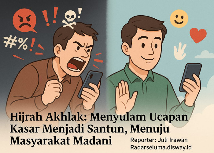 Hijrah Akhlak: Menyulam Ucapan Kasar Menjadi Santun, Menuju Masyarakat Madani