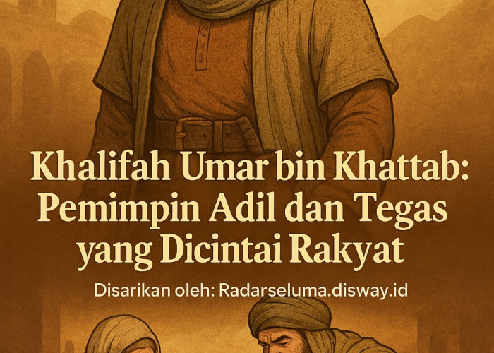 Khalifah Umar bin Khattab: Teladan Pemimpin Adil, Tegas, dan Amanah dalam Sejarah Islam