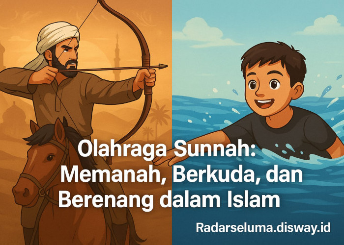 Olahraga Sunnah: Memanah, Berkuda, dan Berenang dalam Agama Islam