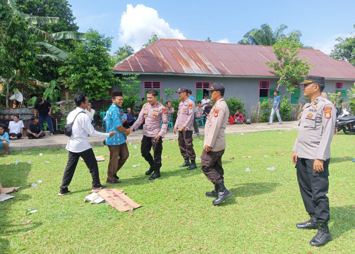  15 Desa di Bengkulu Selatan  Pilkades Serentak, Ratus Polisi Datangi TPS