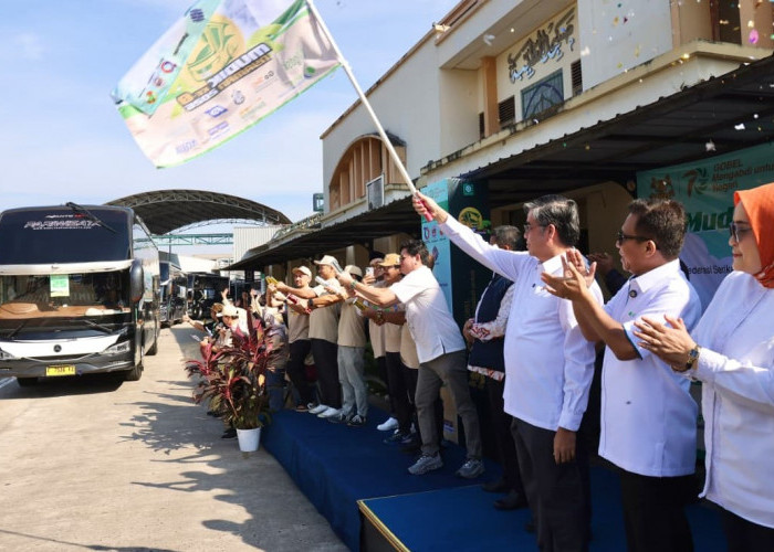 Menaker Lepas 1.431 Pekerja Panasonic Mudik Gratis, Menaker: Perusahaan Harus Memanusiakan Pekerja