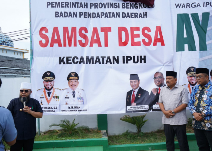 Gubernur Luncurkan Samsat Desa di Ipuh Mukomuko