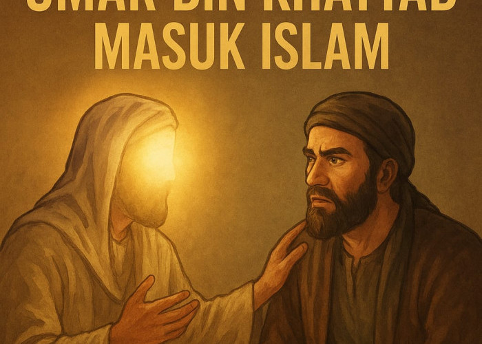 Kisah Rasulullah SAW Membimbing Umar bin Khattab RA Masuk Islam