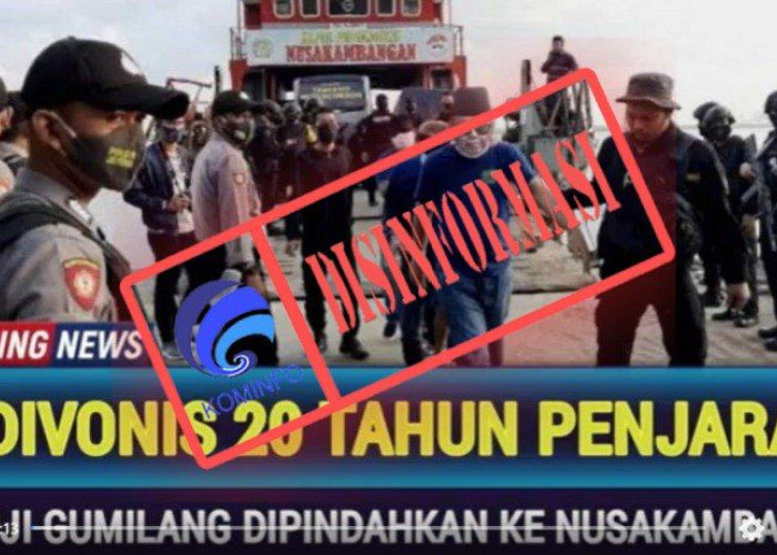 Panji Gumilang Divonis Hukuman 20 Tahun Penjara dan Dipindahkan ke Nusakambangan, Hoaks Ya, Jangan Disahre