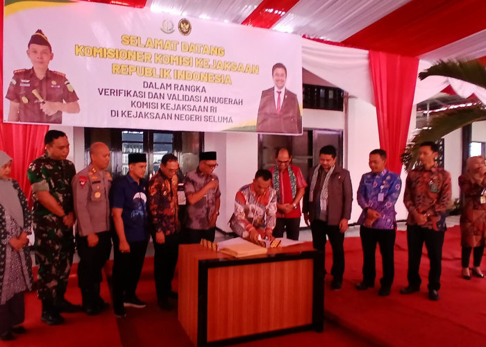  Kejari Seluma Masuk Nominasi 10 Besar Nasional, Komisi Kejaksaan RI Lakukan Verifikasi dan Validasi