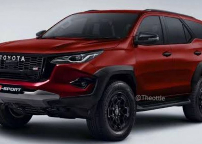Fortuner Sport Keluaran Baru Warna Merah Maron Elegan, Desain Mewah dan Canggih Menarik Minat Pecinta Otomotif