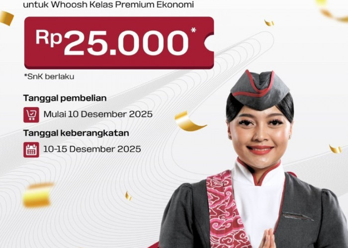 KCIC Berikan Potongan Harga Tiket Whoosh Perjalanan Bulan Desember!