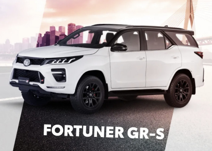 Fortuner GR-S 4x4 2.8 AT, SUV Terbaru Mobil Tangguh Desain dengan Istimewa Berteknologi Baru Fitur Baru