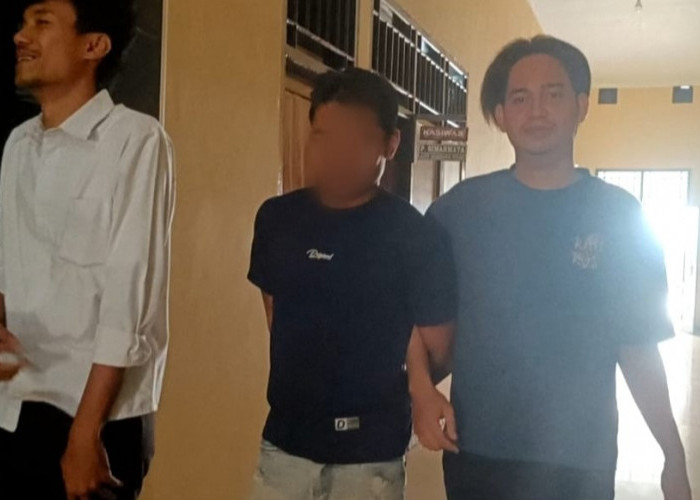   Pemuda Warga Sukaraja Seluma Ditahan Polisi, Bawa Kabur Pelajar 13 Tahun ke Bengkulu Utara