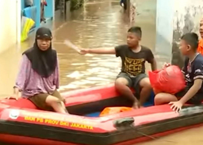 33 RT di DKI Jakarta Masih Dikepung Banjir
