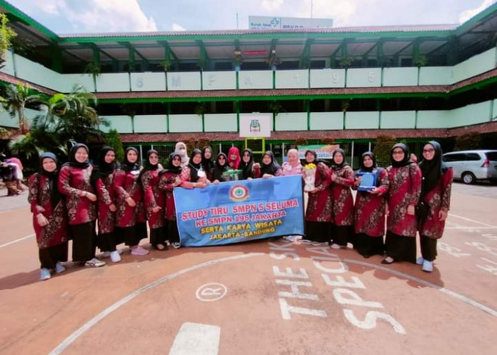 Tingkatkan Kualitas, 30 Guru SMPN 5 Study Banding nih ke Jakarta