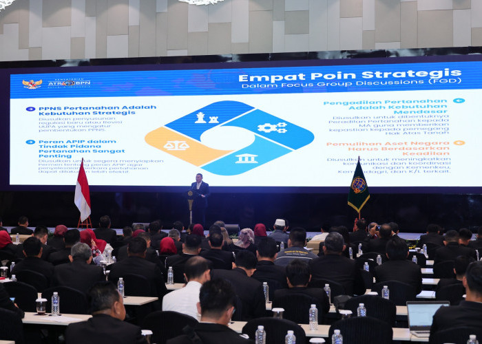 Tekankan Empat Penanganan Tindak Pidana Pertanahan, Wamen Ossy Sampaikan Hal Ini