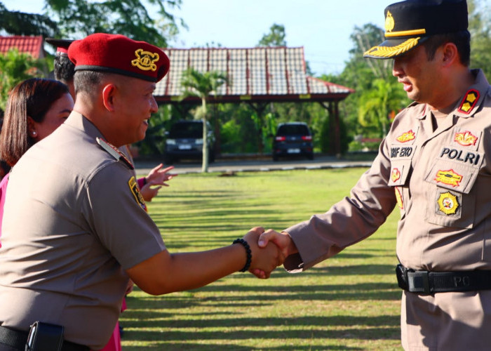  Kasat Reskrim Polres Seluma Naik Pangkat, Serta 28 Anggota Polres Seluma