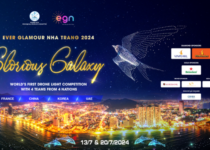 Festival Drone Internasional Pertama di Dunia! Penuhi Langit Nha Trang Juli 2024