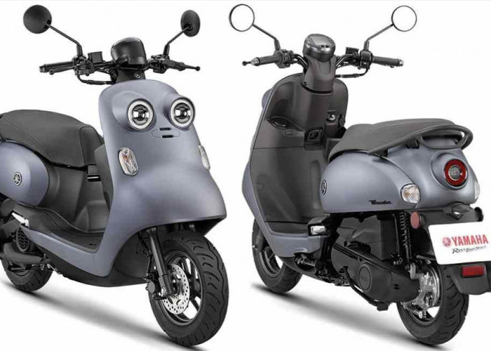 Yamaha Meluncurkan Vinoora 125 Motor Matic Terbaru kelas 125cc, Konsep Retro Inovatif Lampu Depan Ganda