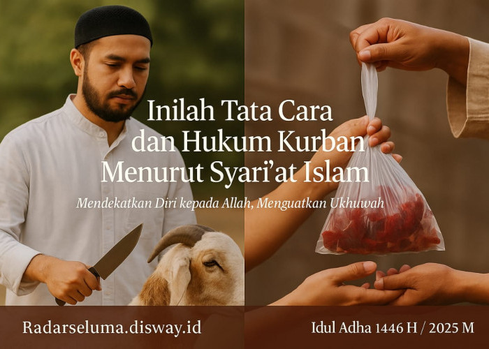 Inilah Tata Cara dan Hukum Kurban Menurut Syari’at Islam