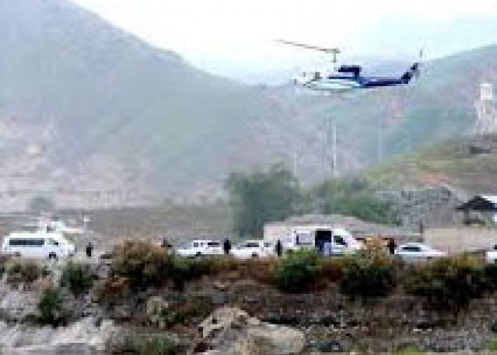  Helikopter Presiden Iran Jatuh, Sampai Kini Belum Ditemukan