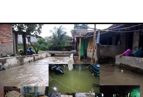Ratusan Rumah di Padang Nangka Kebanjiran