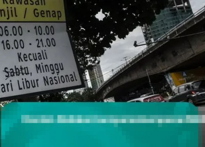  Ganjil-Genap di Jakarta Ditiadakan Saat Libur Imlek, Berlaku Lagi Rabu