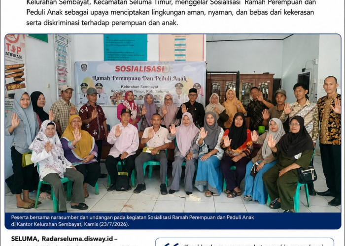 Sosialisasi Ramah Perempuan dan Peduli Anak, Kelurahan Sembayat Dorong Lingkungan Aman dan Bebas Diskriminasi