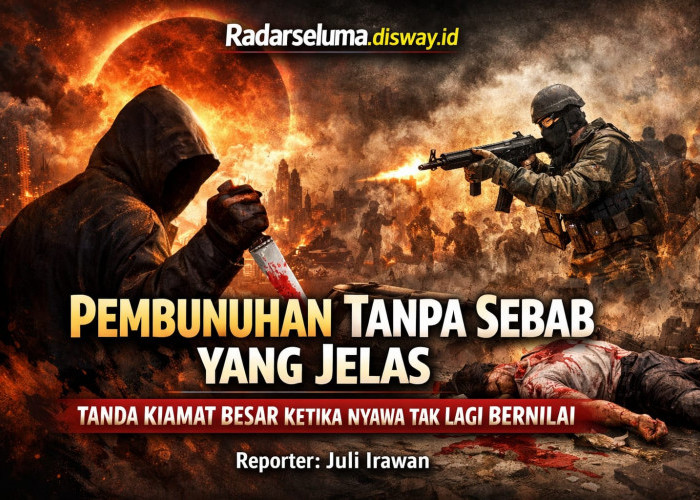 Pembunuhan Tanpa Sebab yang Jelas: Tanda Kiamat Besar Ketika Nyawa Tak Lagi Bernilai