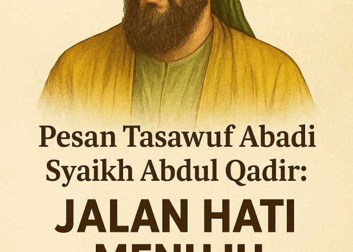 Pesan Tasawuf Abadi Syaikh Abdul Qadir al-Jailani: Jalan Hati Menuju Allah SWT