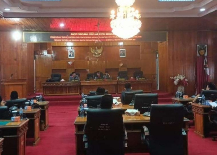  Penyampaian Nota Pengantar APBD-P 2023 Bengkulu Selatan, Tuai Intrupsi Dewan